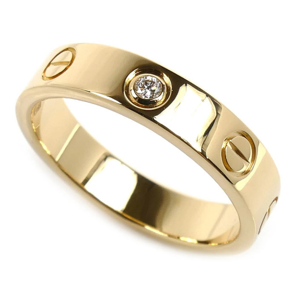 CARTIER 18k Gold Diamond Love Ring